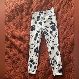 EUC Athleta floral leggings